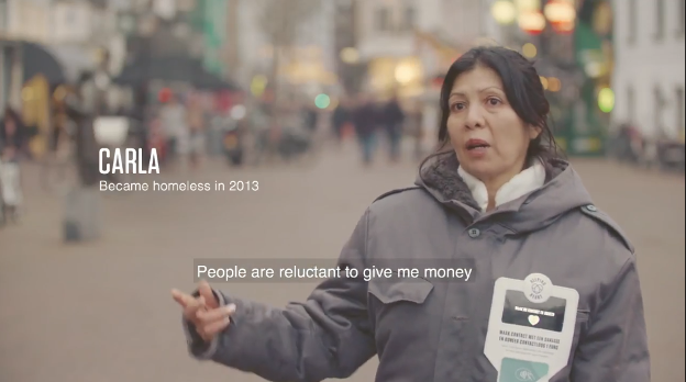 Carla became homeless in 2013