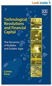 Technological revolutions and financial capital book cover